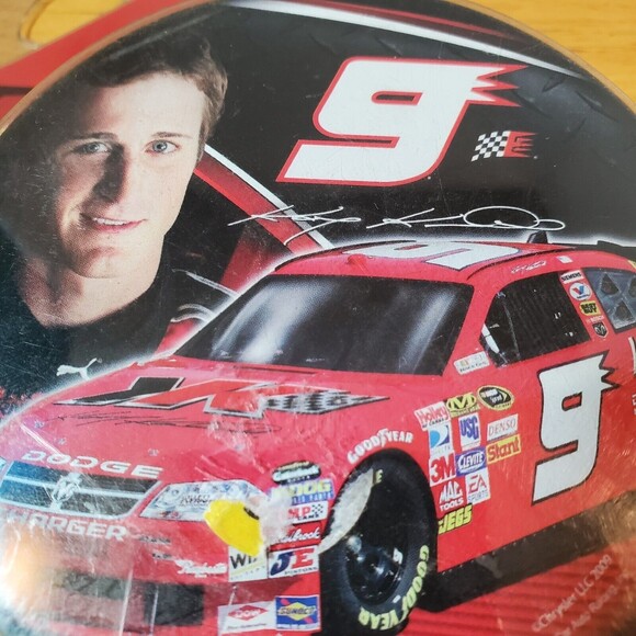 Nascar Tin Beverage Coasters #9 Kasey Kahne 6 Coasters In Tin - Picture 4 of 4